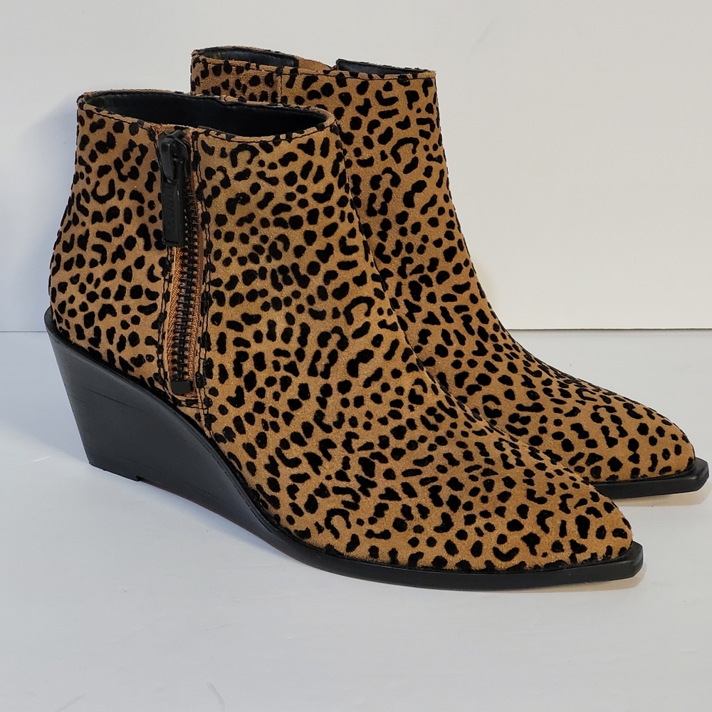 1.State Kipp Leather Booties View 2